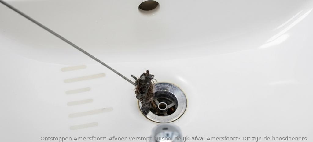 Afvoer verstopt huishoudelijk afval Amersfoort? Dit zijn de boosdoeners