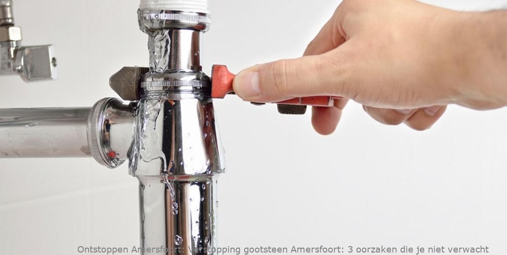Verstopping gootsteen Amersfoort: 3 oorzaken die je niet verwacht