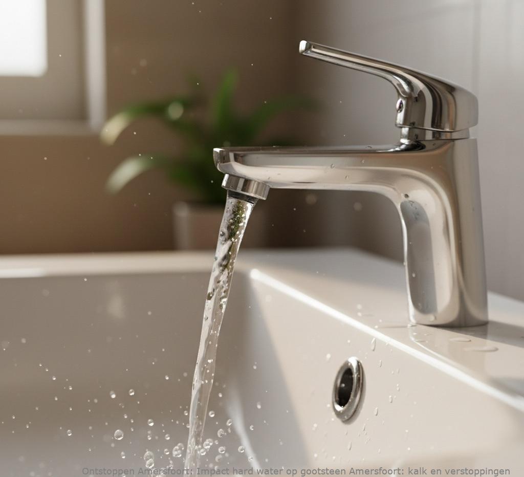 Impact hard water op gootsteen Amersfoort: kalk en verstoppingen
