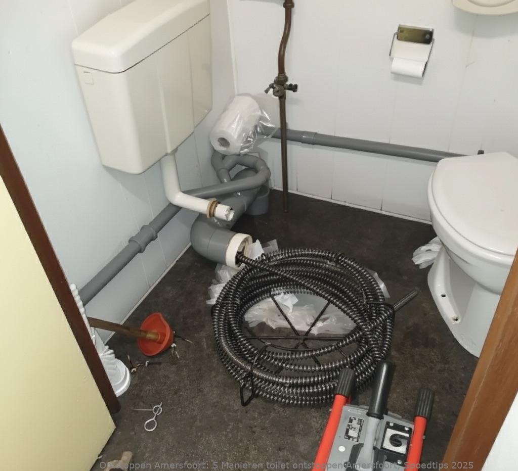 5 Manieren toilet ontstoppen Amersfoort, Spoedtips 2025