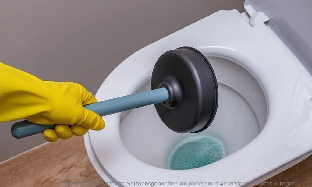 Seizoensgebonden wc onderhoud Amersfoort: winter & regen