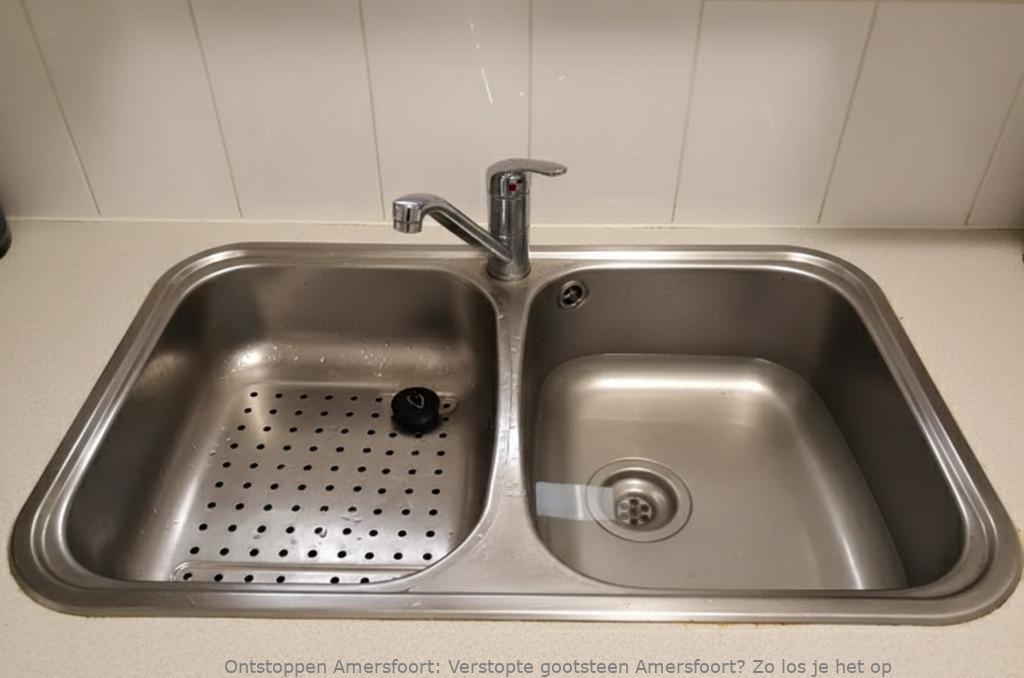 Verstopte gootsteen Amersfoort? Zo los je het op