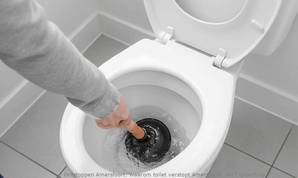 Waarom toilet verstopt Amersfoort: 24/7 spoedhulp
